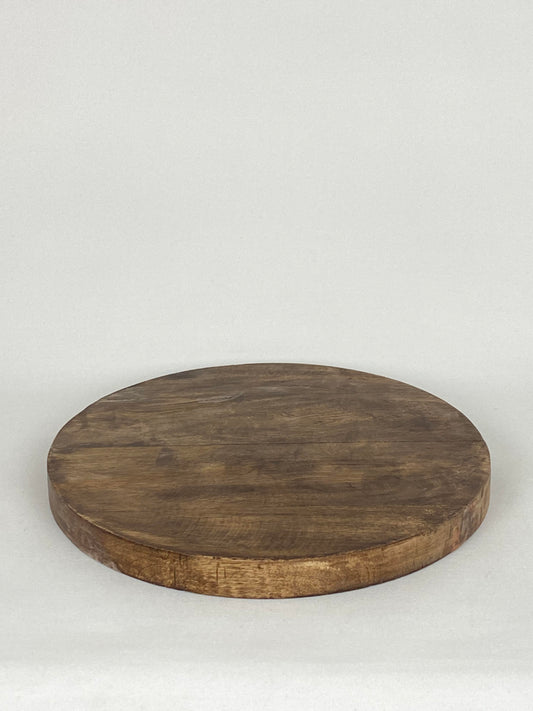 Skärbräda i mangoträ rund