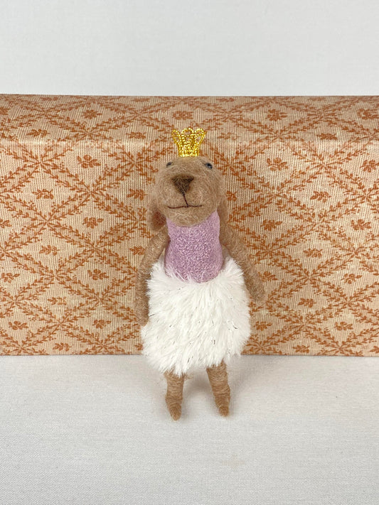 Ulldjur Kanin med krona