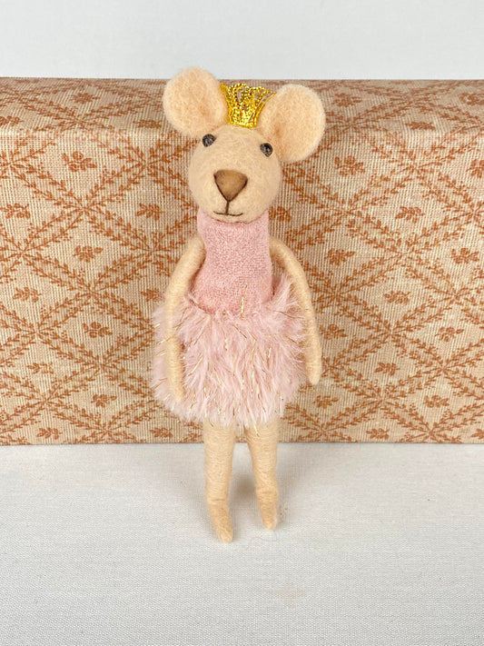 Ulldjur Mus med krona