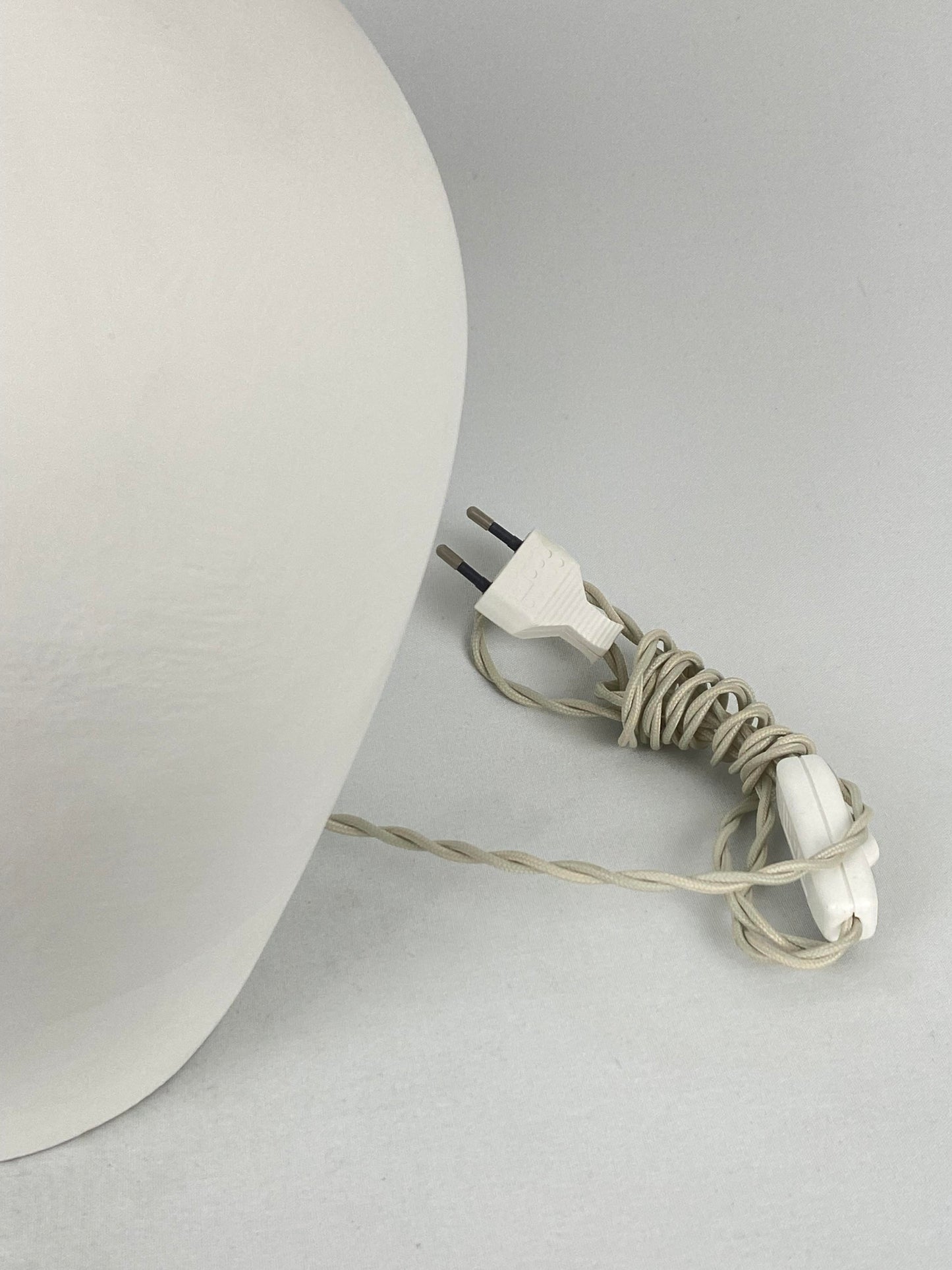 Lampfot vit keramik