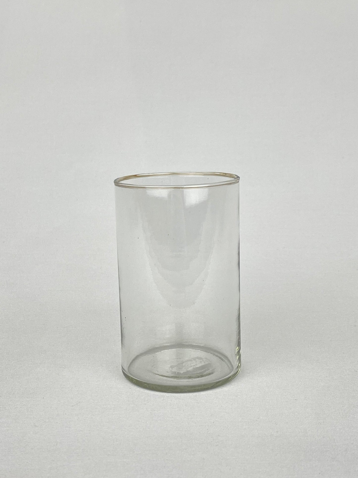 Dricksglas cylinderformad munblåst