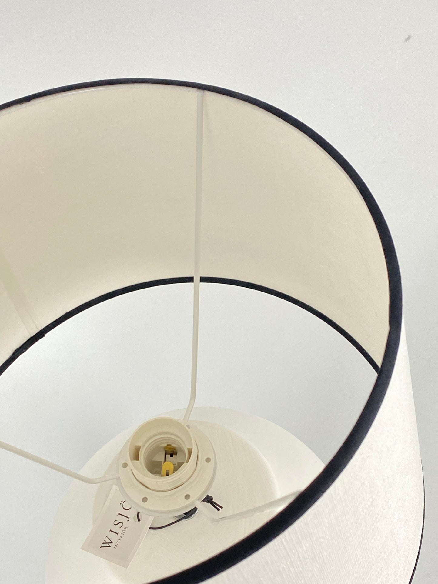 Lampfot vit keramik