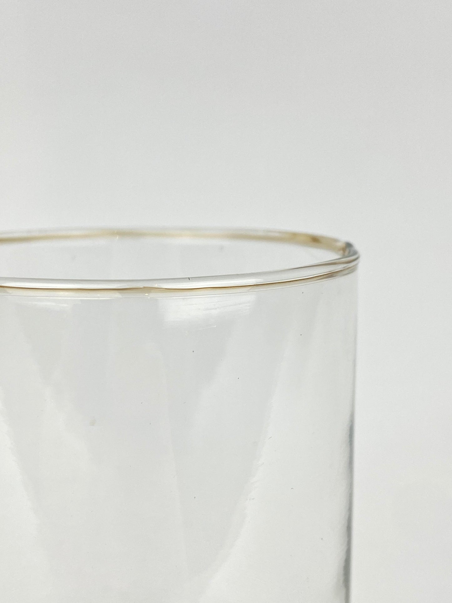 Dricksglas cylinderformad munblåst