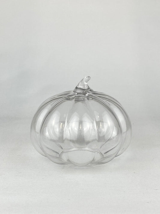 Dekorationspumpa i glas