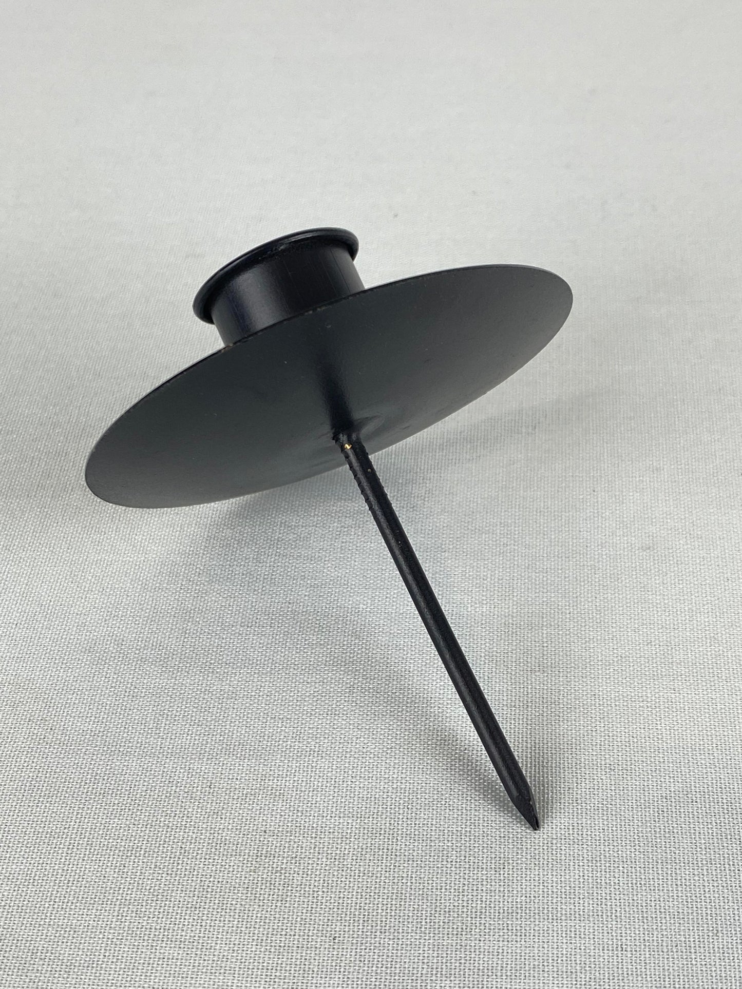 Ljushållare stick metall svart