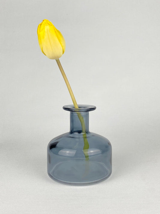 Ljusstake/vas rökblå