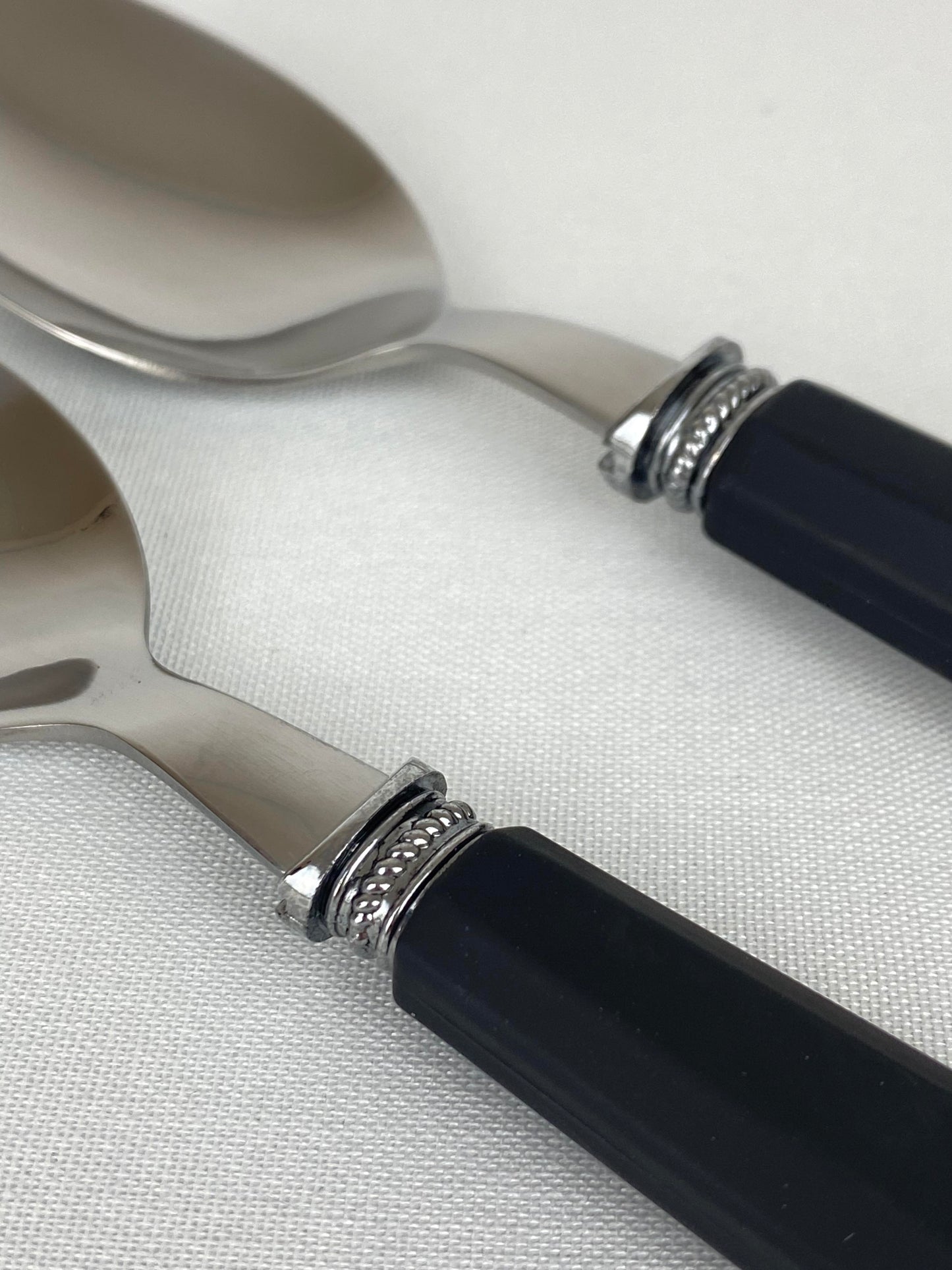 Bestickset 24 delar svart