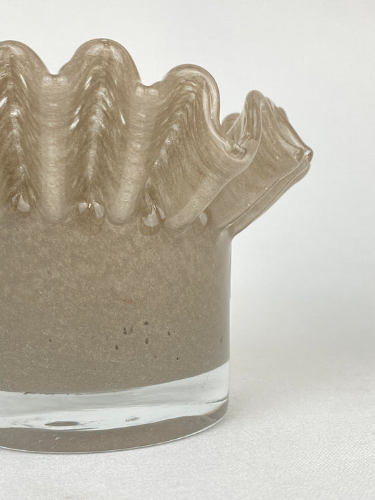 Ljuskopp i glas beige - Olsson & Jensen