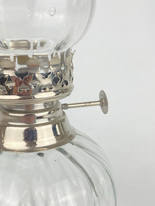 Ljuslykta glas/silver