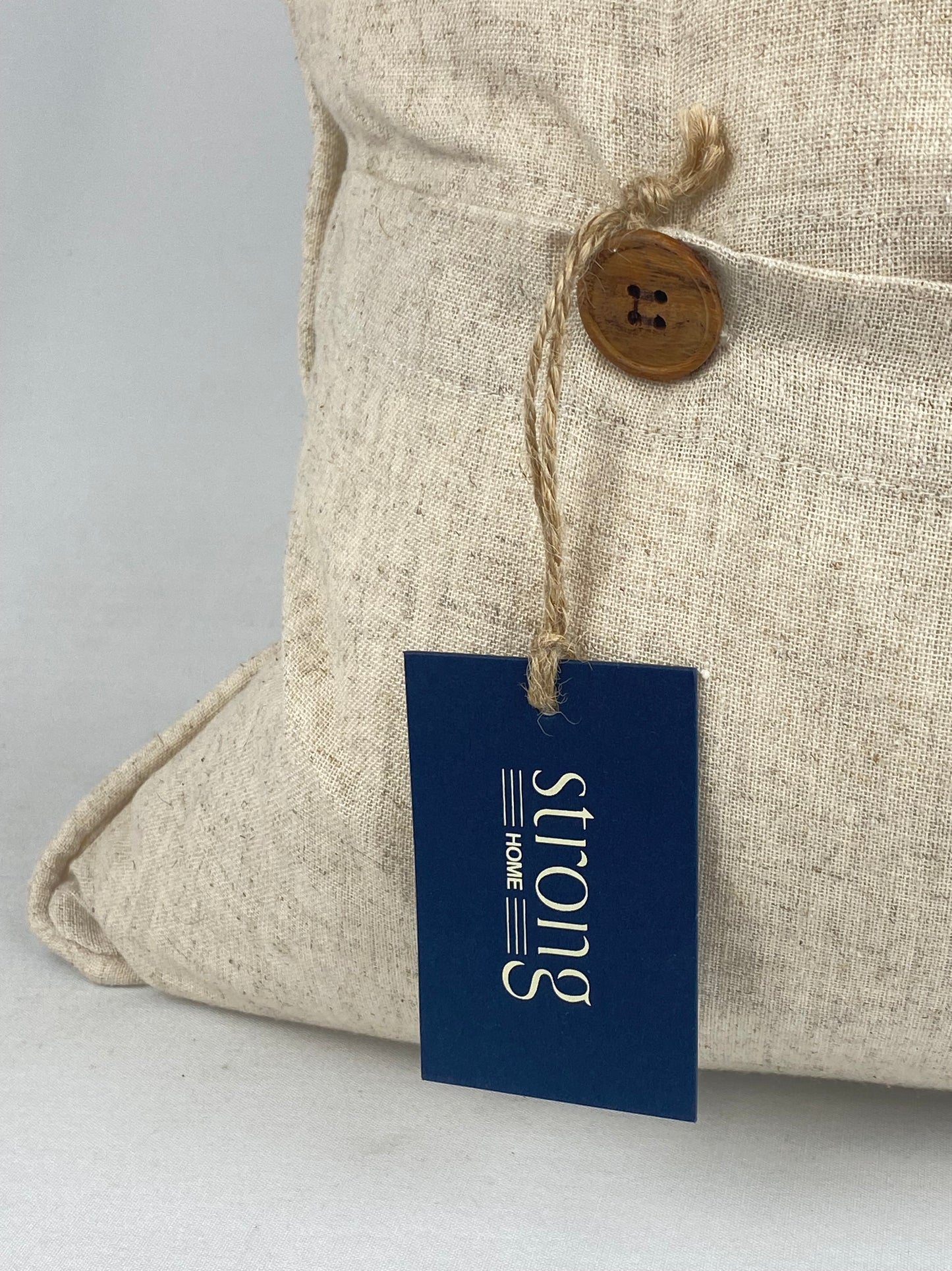 Kuddfodral Indigo Ornament - Strong Home