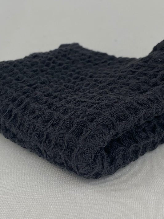 Kökshandduk våfflad grå