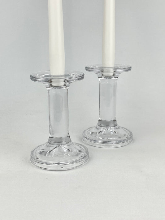 Ljusstake glas retro