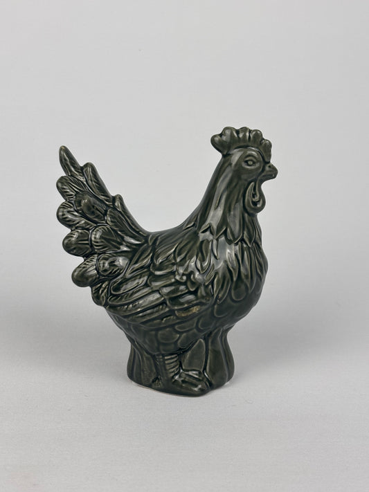 Dekorationshöna/tupp grön