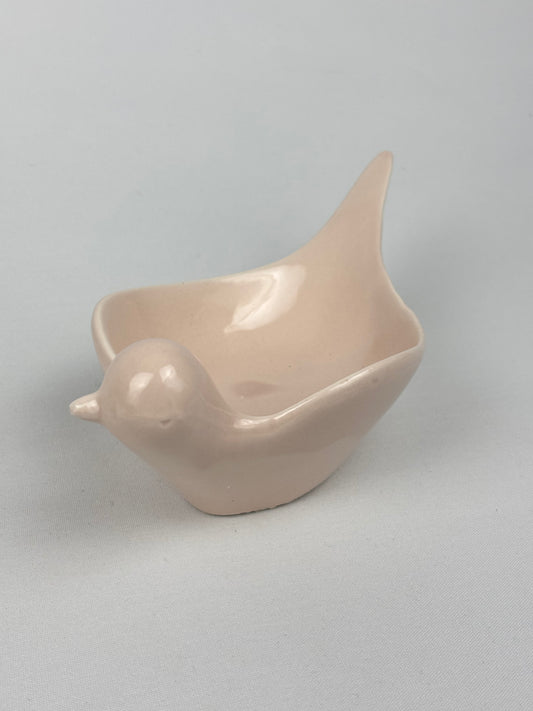 Skål fågel ljusrosa