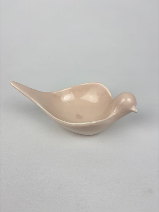 Skål fågel ljusrosa