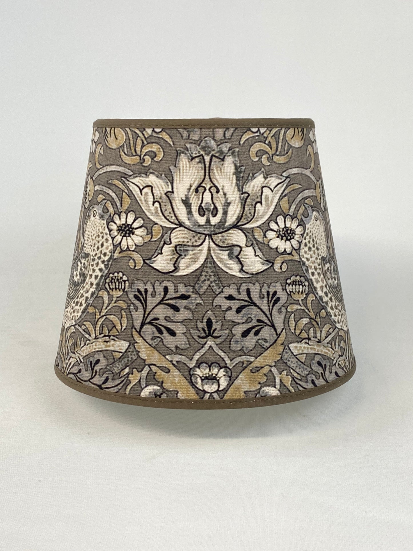 Lampskärm William Morris nutcracker grå liten
