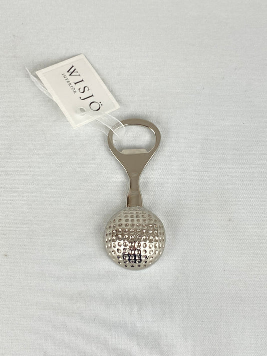 Kapsylöppnare golfboll nickelplätterad mässing - Gusums Messing