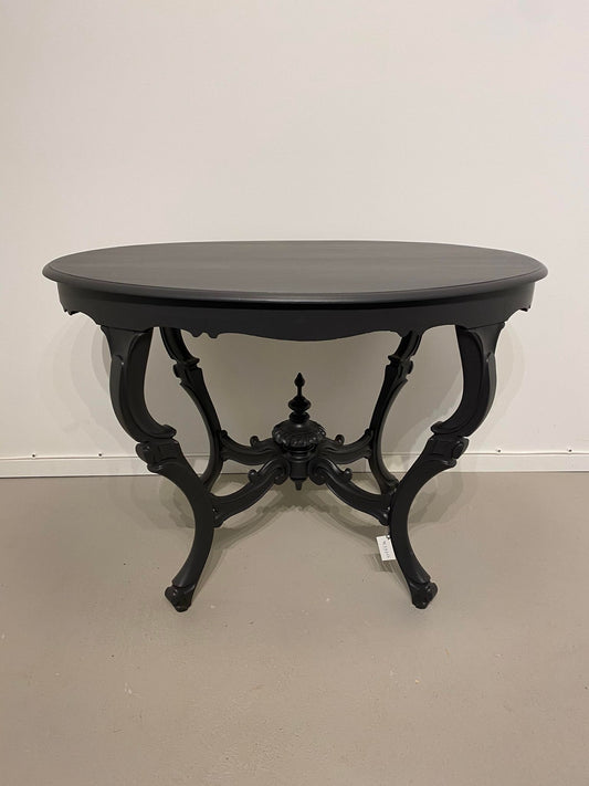 Rokokobord i mörkgrått