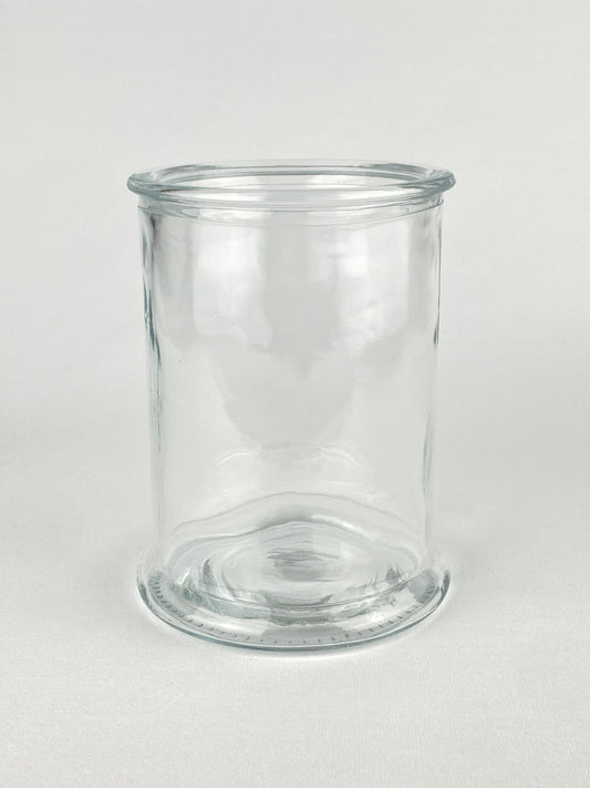 Vas cylinderformad munblåst