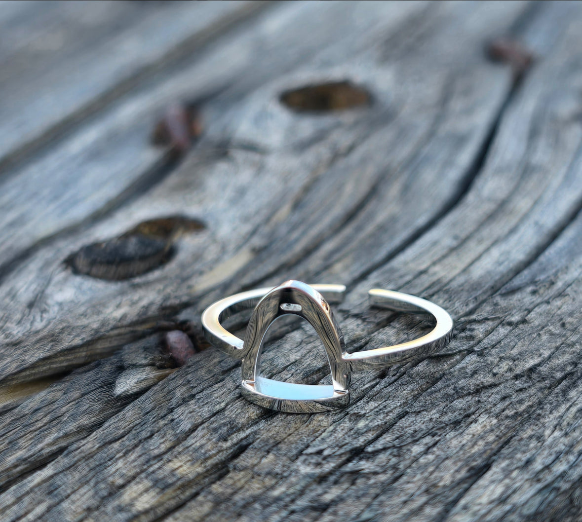 Ring rostfritt stål - stigbygel