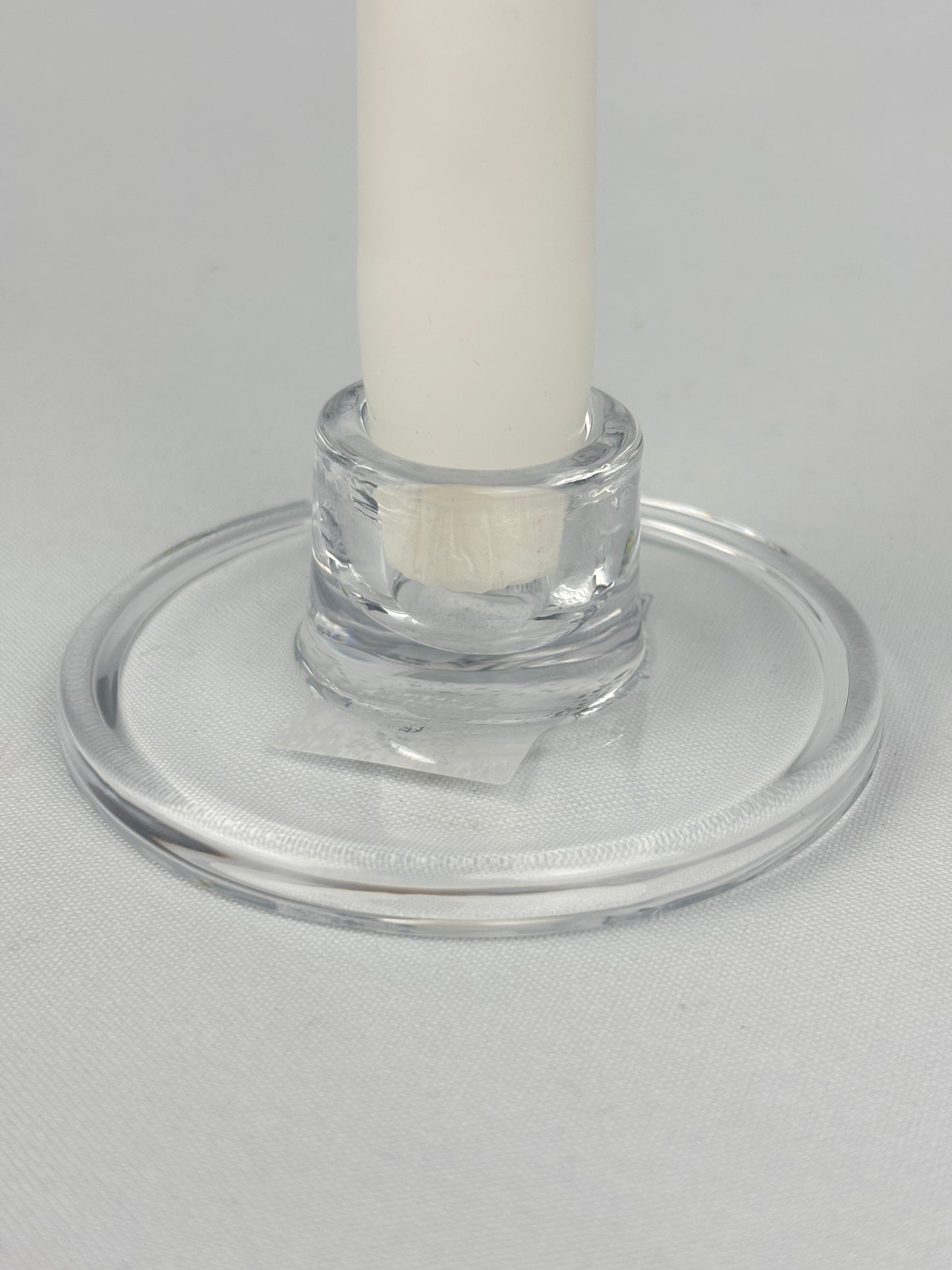 Ljusstake glas diskret