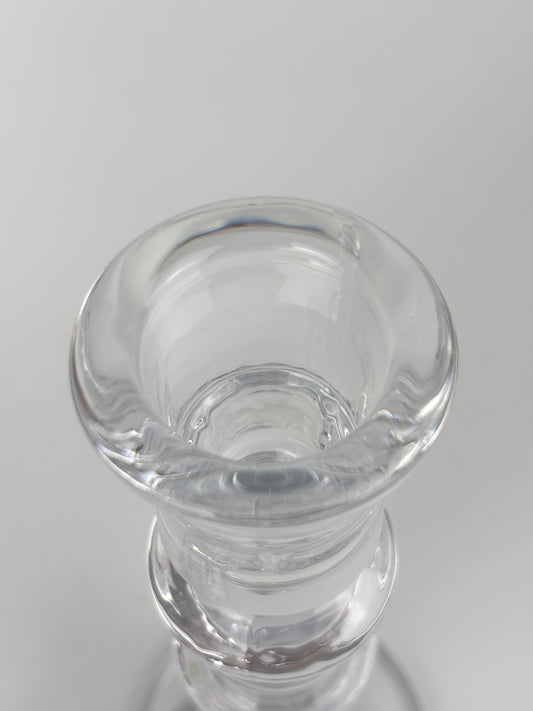 Ljusstake glas robust